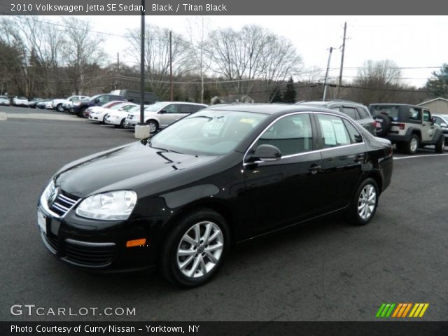 2010 Volkswagen Jetta SE Sedan in Black