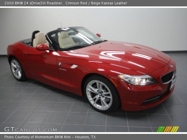 2009 BMW Z4 sDrive30i Roadster in Crimson Red