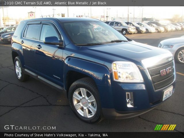 2010 GMC Terrain SLE AWD in Atlantic Blue Metallic