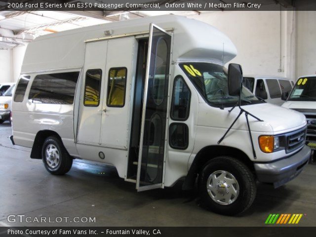 2006 Ford E Series Van E350 Passenger Commercial in Oxford White