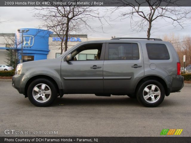 2009 Honda Pilot EX 4WD in Nimbus Gray Metallic