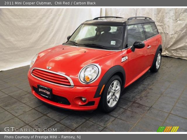 2011 Mini Cooper Clubman in Chili Red