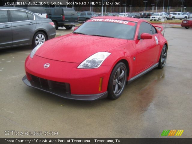 2008 Nissan 350Z NISMO Coupe in Nogaro Red