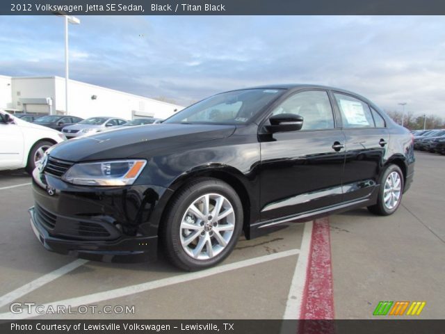 2012 Volkswagen Jetta SE Sedan in Black