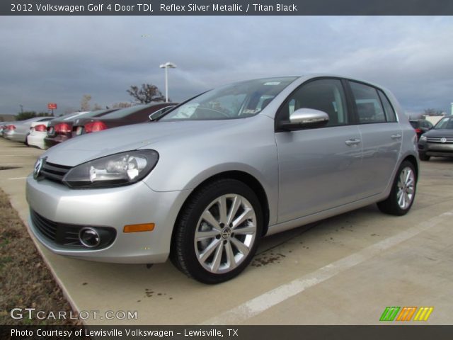 2012 Volkswagen Golf 4 Door TDI in Reflex Silver Metallic