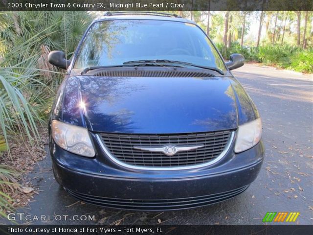 2003 Chrysler Town & Country EX in Midnight Blue Pearl