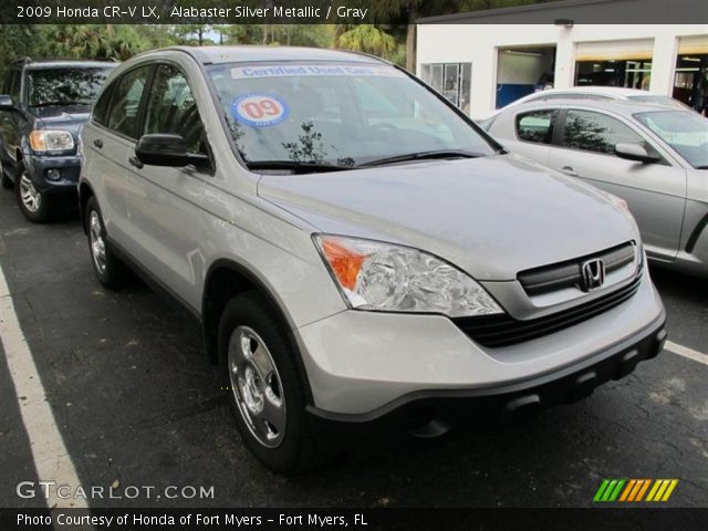 2009 Honda CR-V LX in Alabaster Silver Metallic