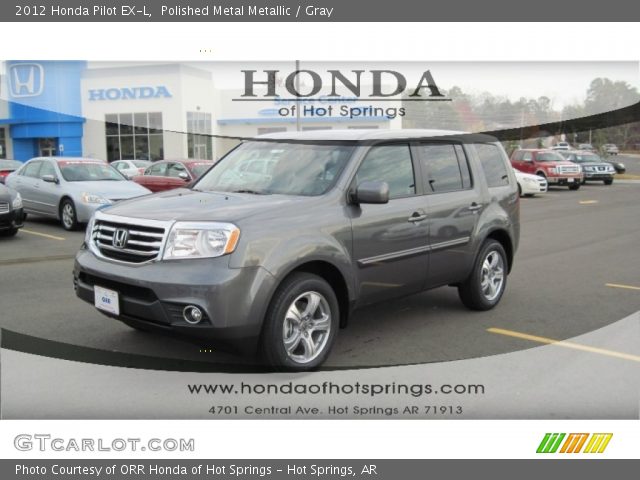 2012 Honda Pilot EX-L in Polished Metal Metallic