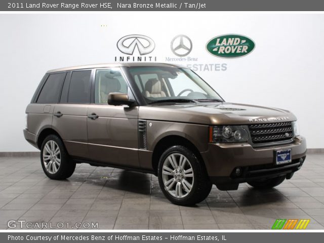 2011 Land Rover Range Rover HSE in Nara Bronze Metallic