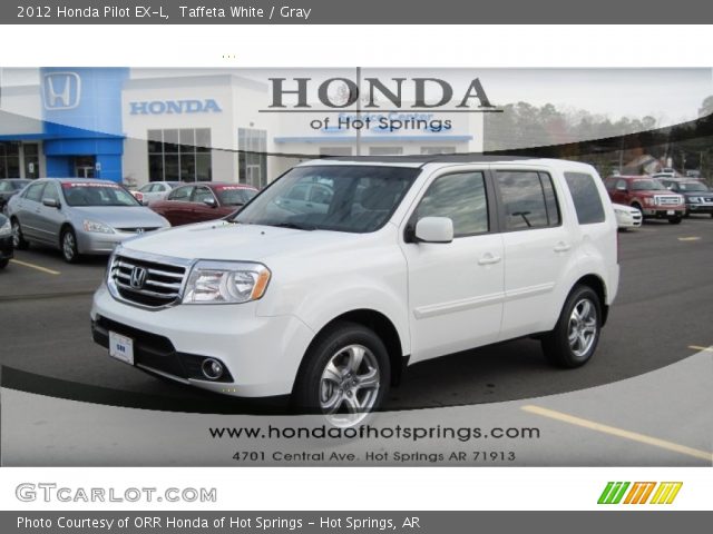 2012 Honda Pilot EX-L in Taffeta White