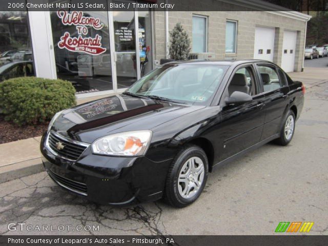2006 Chevrolet Malibu LS Sedan in Black