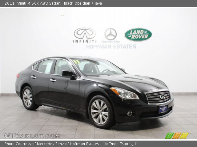 2011 Infiniti M 56x AWD Sedan in Black Obsidian