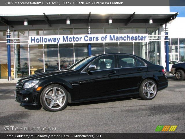 2009 Mercedes-Benz C 63 AMG in Black