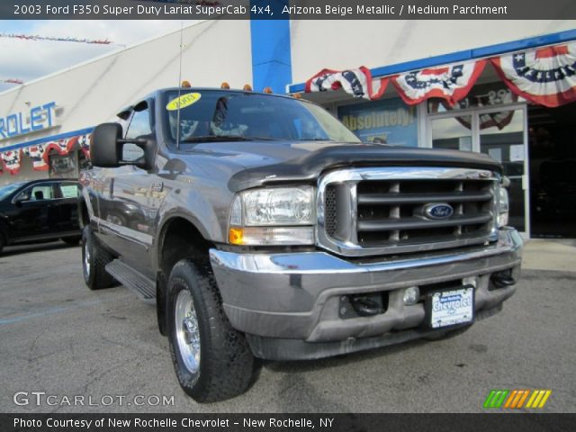 2003 Ford F350 Super Duty Lariat SuperCab 4x4 in Arizona Beige Metallic