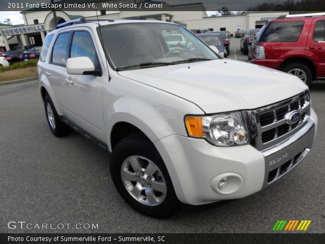 2011 Ford Escape Limited V6 in White Suede
