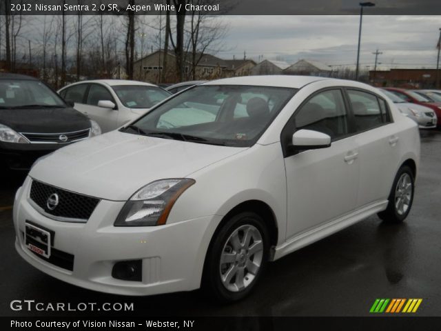2012 Nissan Sentra 2.0 SR in Aspen White