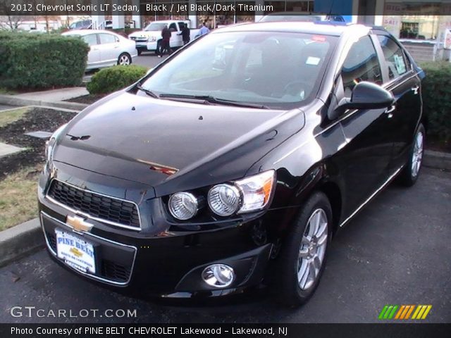 2012 Chevrolet Sonic LT Sedan in Black