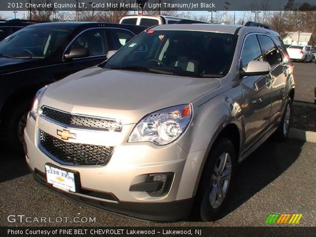 2012 Chevrolet Equinox LT in Gold Mist Metallic
