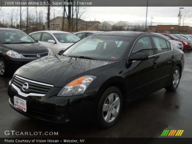 2008 Nissan Altima 2.5 S in Super Black