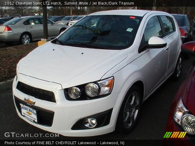 2012 Chevrolet Sonic LTZ Hatch in Summit White