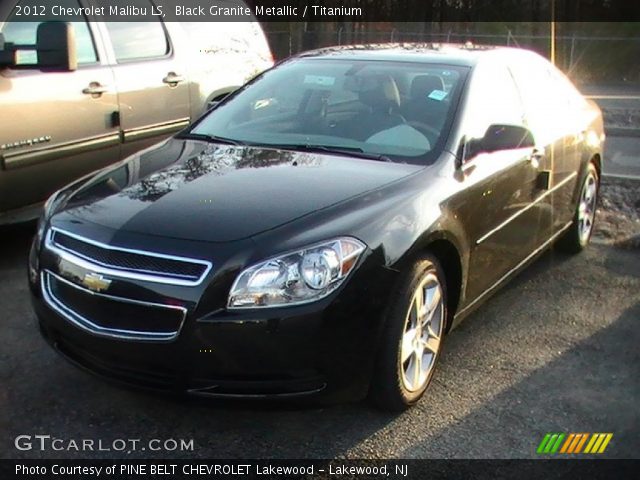 2012 Chevrolet Malibu LS in Black Granite Metallic