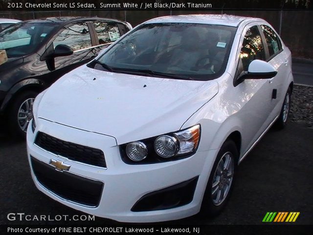 2012 Chevrolet Sonic LS Sedan in Summit White