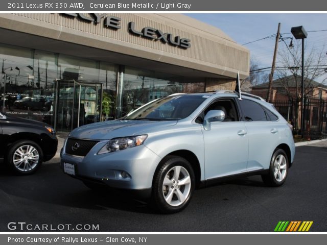 2011 Lexus RX 350 AWD in Cerulean Blue Metallic
