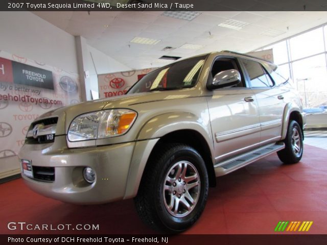 2007 Toyota Sequoia Limited 4WD in Desert Sand Mica