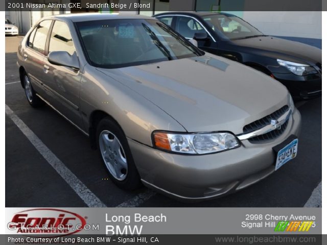 2001 Nissan Altima GXE in Sandrift Beige
