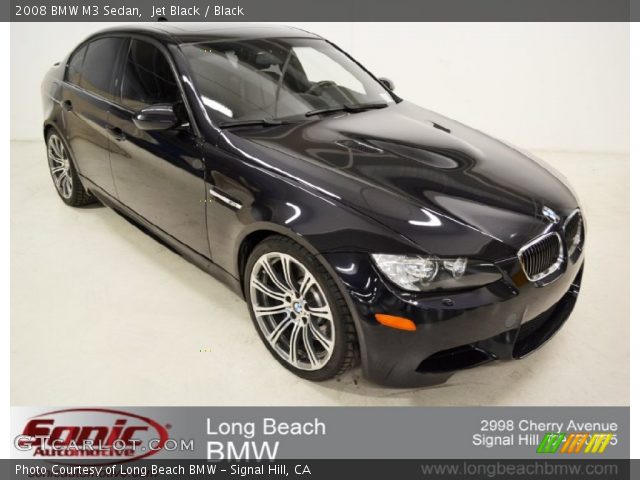 2008 BMW M3 Sedan in Jet Black