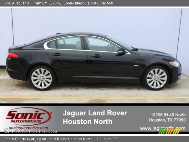 2009 Jaguar XF Premium Luxury in Ebony Black