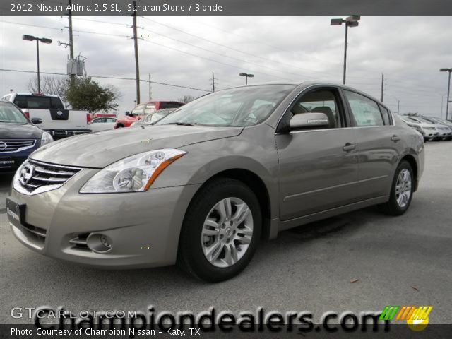 2012 Nissan Altima 2.5 SL in Saharan Stone