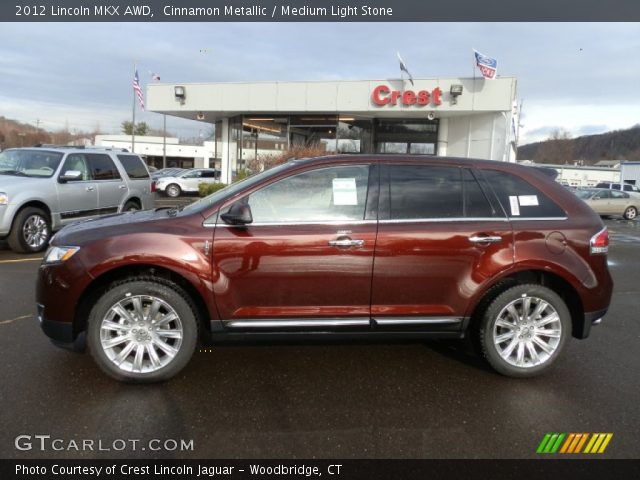 2012 Lincoln MKX AWD in Cinnamon Metallic