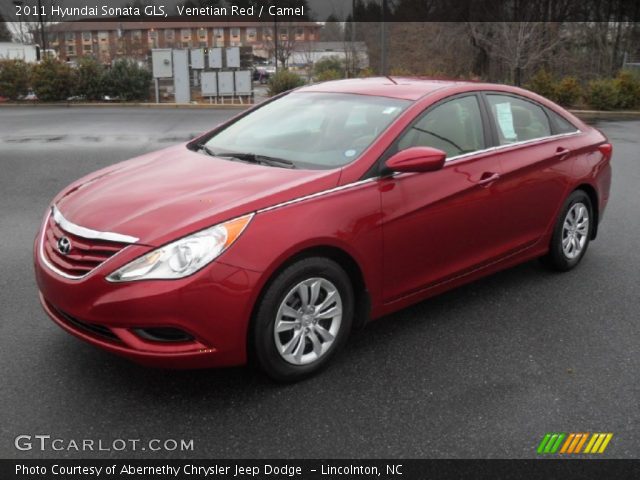 2011 Hyundai Sonata GLS in Venetian Red