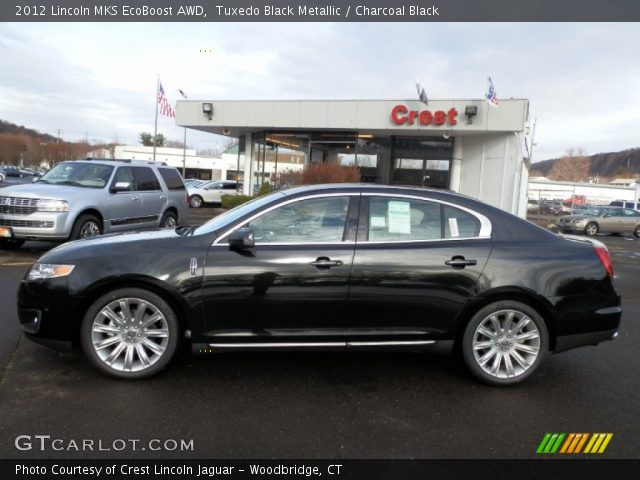 2012 Lincoln MKS EcoBoost AWD in Tuxedo Black Metallic