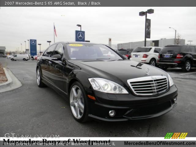 2007 Mercedes-Benz S 65 AMG Sedan in Black