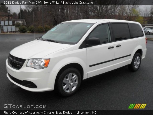 2012 Dodge Ram Van C/V in Stone White