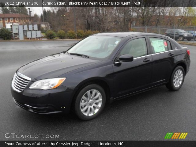 2012 Chrysler 200 Touring Sedan in Blackberry Pearl Coat