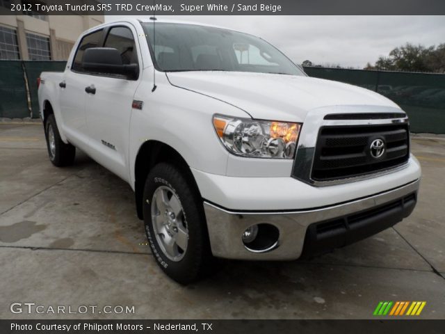 2012 Toyota Tundra SR5 TRD CrewMax in Super White
