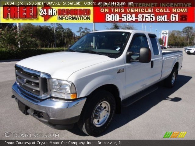 2004 Ford F250 Super Duty XLT SuperCab in Oxford White