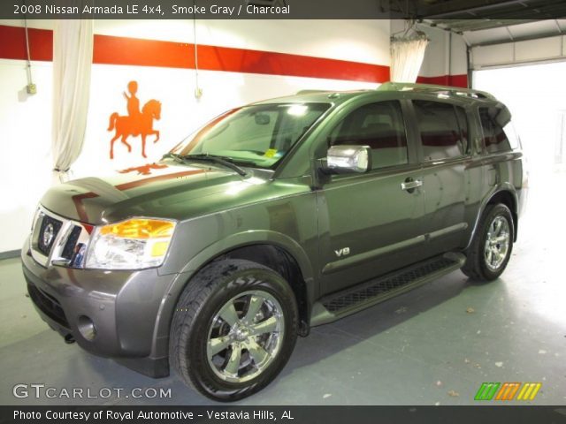 2008 Nissan Armada LE 4x4 in Smoke Gray
