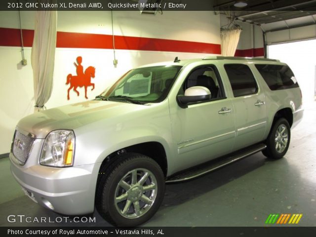 2012 GMC Yukon XL Denali AWD in Quicksilver Metallic