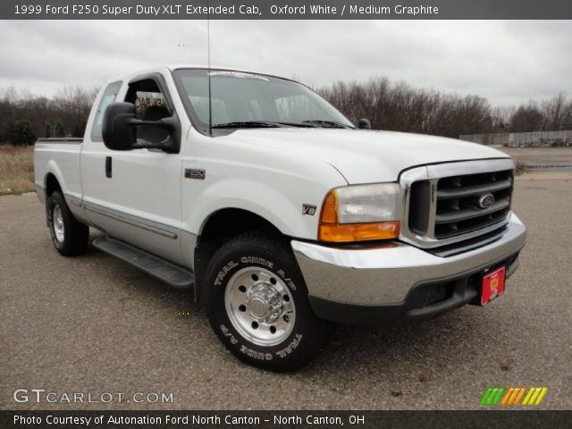 Oxford White 1999 Ford F250 Super Duty Xlt Extended Cab