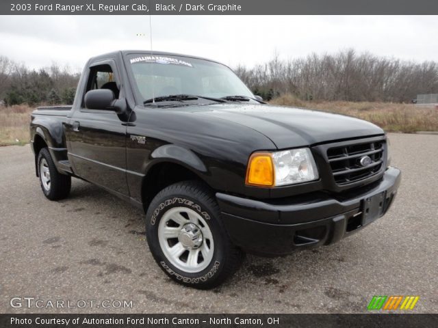 2003 Ford Ranger XL Regular Cab in Black