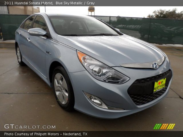 2011 Hyundai Sonata Hybrid in Blue Sky Metallic