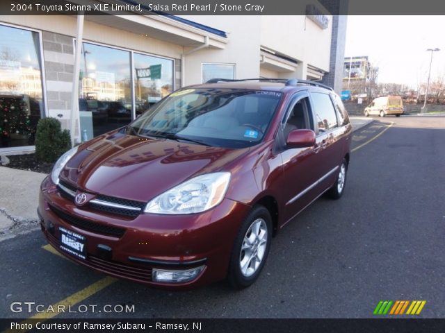 2004 Toyota Sienna XLE Limited in Salsa Red Pearl