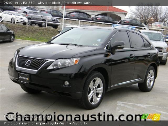 2010 Lexus RX 350 in Obsidian Black