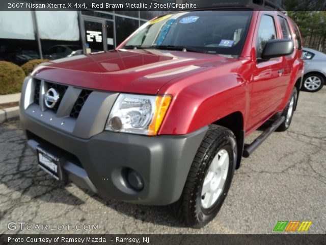 2007 Nissan Xterra X 4x4 in Red Brawn Metallic