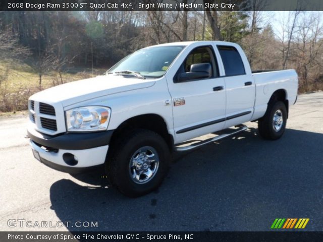 2008 Dodge Ram 3500 ST Quad Cab 4x4 in Bright White