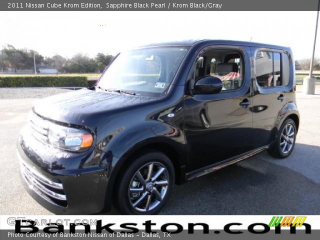 2011 Nissan Cube Krom Edition in Sapphire Black Pearl